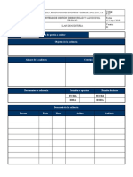 F-37 Formato Plan de Auditoria