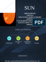 Group 6. Bilphys18. Sun. Earth and Cosmic