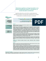 4 Las Distorsiones Cognitivas y El Riesgo de Suicidio