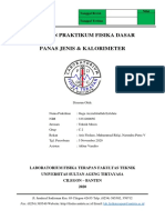 Laporan Panas Jenis Dan Kalorimeter