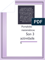 word portafolio matematicas juego 