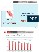 01 Sala Situacional Alimentaria Nutricional 13 Desnutricion Cronica en El Peru 2009-2016