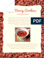 Goji Berry Cookies