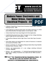 Power Electronics Project Titles 2009 2010 NCCT Final Year Projects