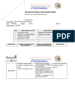 Informe Pedagógico Inicial-Taller de Campo