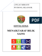 kertas kerja bilik sains