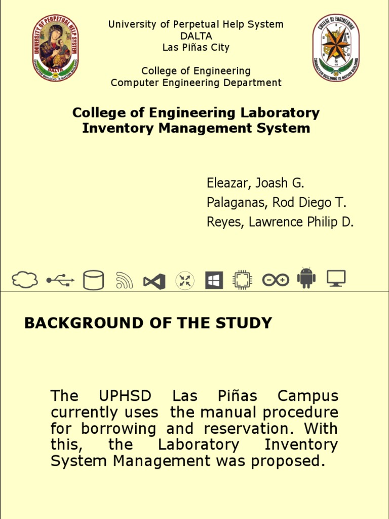 College of Engineering Laboratory Inventory Management System PDF