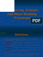 Weathering, Erosion, and Mass-Wasting Processes