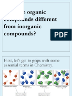 Inorganic v Organic INTRODUCTORY Chemistry