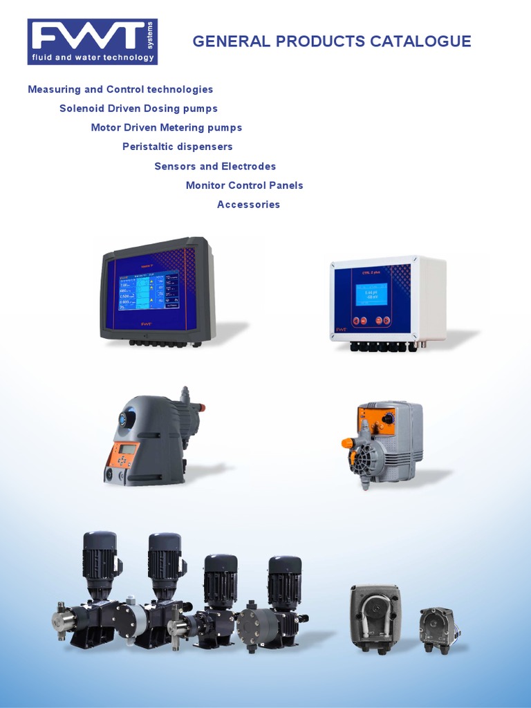 FWT GENERAL CATALOGUE ENG Rev.1 - 1118 PRINT PDF | PDF | Pump | Valve