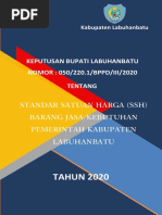 TAHUN 2020: Keputusan Bupati Labuhanbatu NOMOR: 050/220.1/BPPD/III/2020 Tentang