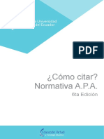 Normas Harvard - APA Ejemplos