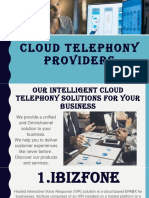 Cloud Telephony Providers