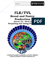 TLE-TVL HE (Bread and Pastry) 9!10!11-12 q3 CLAS3 Preparing and Using Fillings