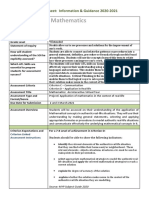 MYP Task Sheet Criterion C and D Interactive Virtual Tour