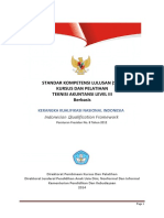SKL Teknisi Akuntansi Level III Lampiran 3b Permendikbud 131 Tahun 2014