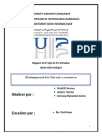 Rapport PFE Site Web E-Commerce