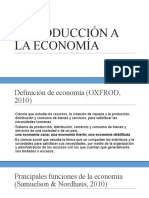 Introducción A La Economía