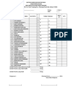 Daftar Hadir Dan Daftar Nilai