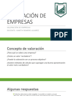 Valoración de empresas guía