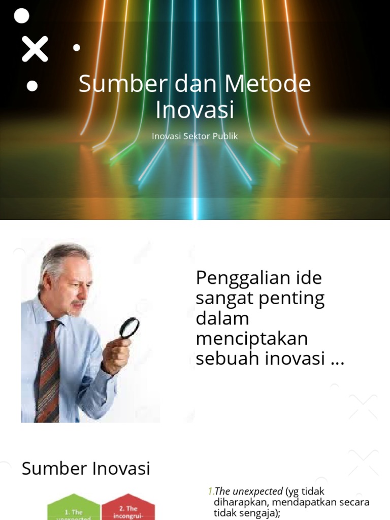 KDI Pertemuan 4a - Sumber Dan Metode Inovasi | PDF | Imagination ...