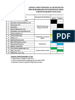 Jadwal Piket Bengkl & Lab 2021-1