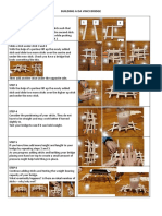 Da Vinci Bridge and Exploding Sticks Instructions