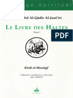 Abd Al Qadir Al Jazairi - Livre Des Haltes - Tome 1