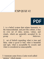 Ucsp Quiz 2