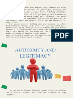 Authority Legitimacy