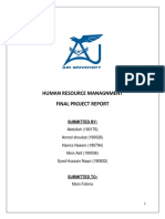 HRM Project (MANAH)