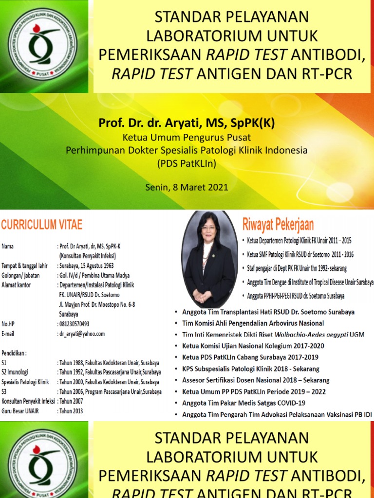 Lab Testing Standards for Clinicians | PDF | Antibody | Pathology