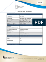 Face Mask Material Safety Data Sheet