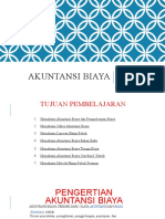 Akuntansi Biaya Menggunakan Metoda Harga Pokok Pesanan