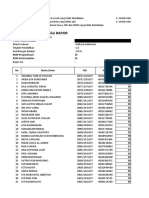 Format Excel Import Nilai RAPOR Aplikasi Dapodik