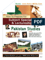 Pakistan Studies MCQs Fully Solved PDF MCQs Guide