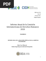 Informe Anual de La Comisión Interamericana de Derechos Humanos ...