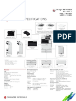 imageRUNNER ADVANCE 4500i Series Spec Sheet