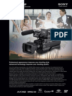 HXR-MC1500P: Digital HD Video Camera Recorder