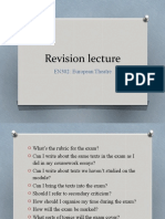 Revision Lecture 2017