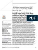 Psychological Consequences of COVID-19 Home Confinement: The ECLB-COVID19 Multicenter Study