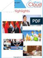 Current Affairs Study PDF - August 2017 by AffairsCloud