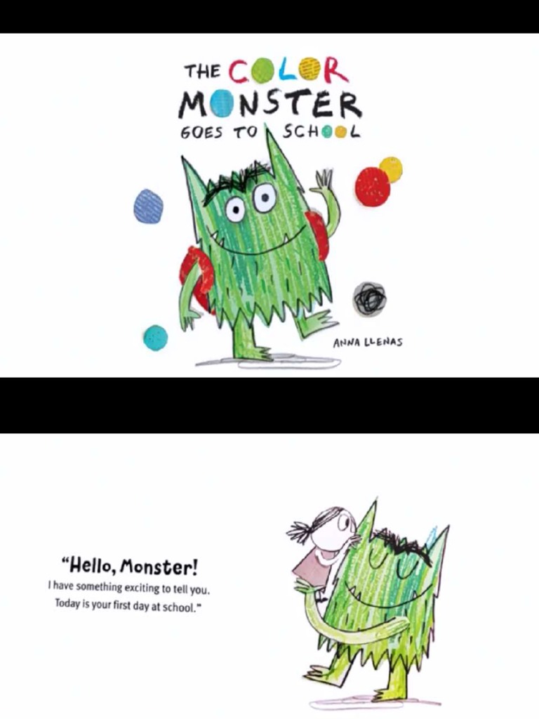 The Color Monster Goes To School | PDF