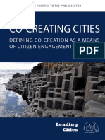 2017 Co-Creating Cities & Citizen Engangement