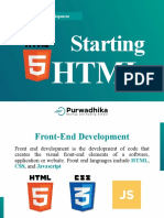 Starting: Front-End Development