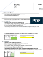 Excel Skills For Business: Intermediate II: Week 3: Automating Lookups