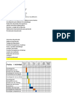 Cronograma de Actividades