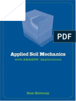 Applied Soil Mechanics With ABAQUS Applications