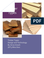 Timber Types: Timber Types Design and Technology by Anna Smark 7DT3 Miss Doic