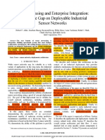 Edge Processing and Enterprise Integration Closing The Gap On Sensor Networks